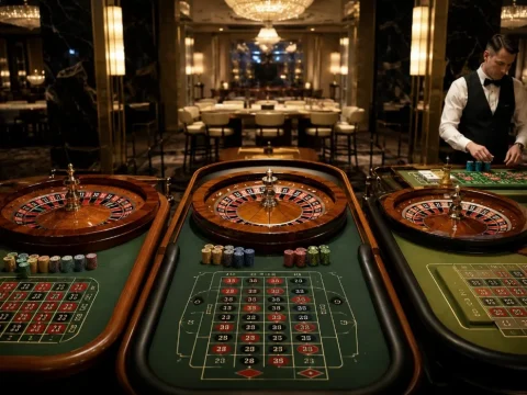 Roleta europeia, americana e francesa: diferenças que mudam suas chances